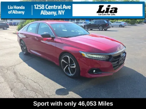 Red 2021 Honda Accord Sport for sale in Albany, NY