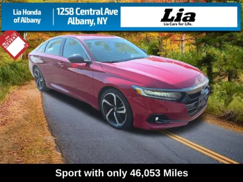 Red 2021 Honda Accord Sport for sale in Albany, NY