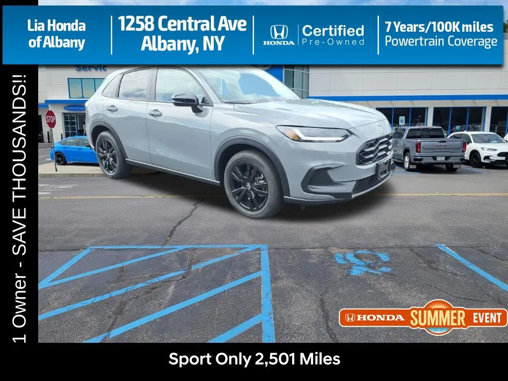 Gray 2026 Honda HR-V Sport for sale in Albany, NY