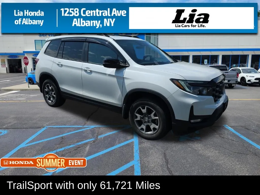 White 2023 Honda Passport TrailSport for sale in Albany, NY
