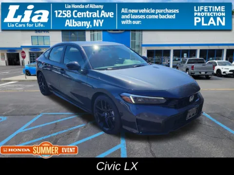 White 2026 Honda Civic LX for sale in Albany, NY