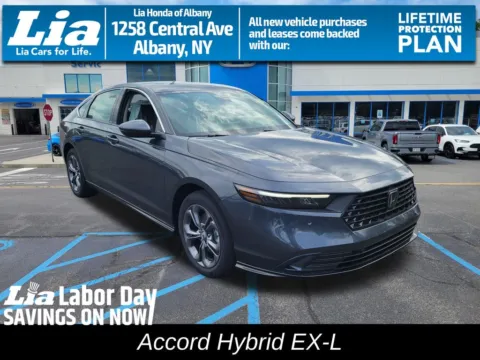 Gray 2026 Honda Accord Hybrid EX-L for sale in Albany, NY