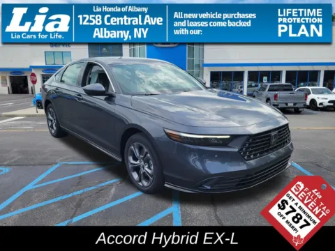 Gray 2026 Honda Accord Hybrid EX-L for sale in Albany, NY