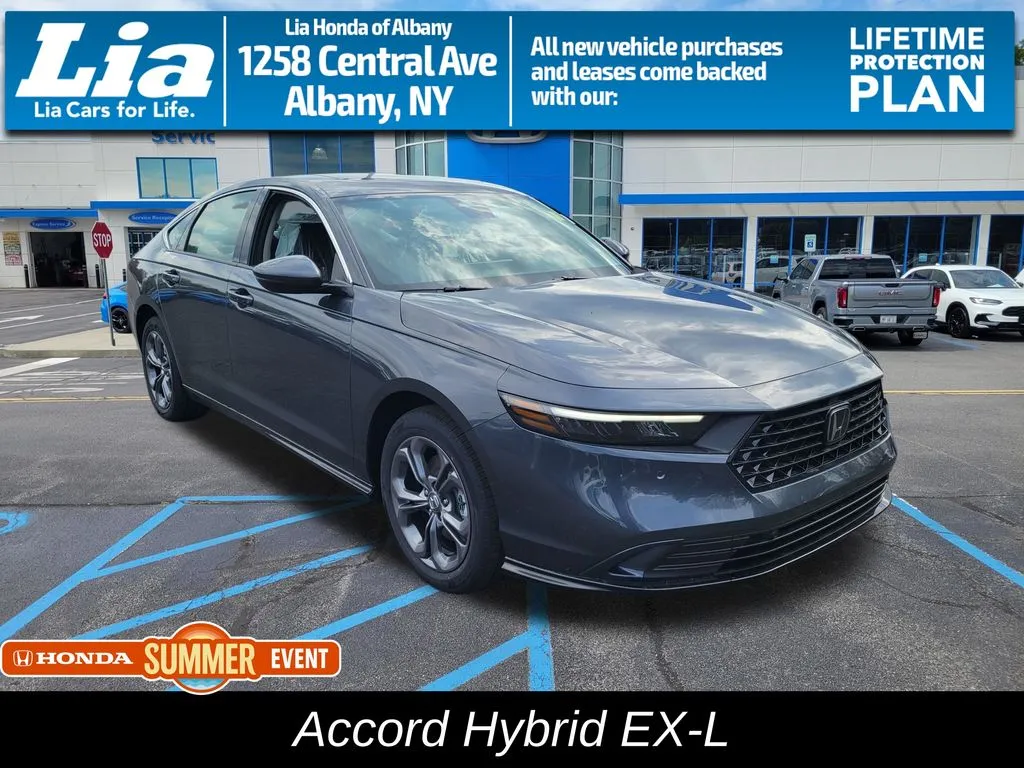 Gray 2026 Honda Accord Hybrid EX-L for sale in Albany, NY
