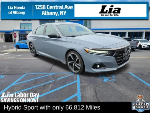 Gray 2022 Honda Accord Hybrid Sport for sale in Albany, NY