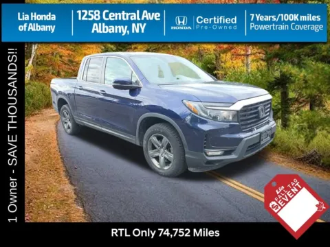 Black 2023 Honda Ridgeline RTL for sale in Albany, NY