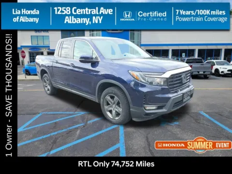 Black 2023 Honda Ridgeline RTL for sale in Albany, NY