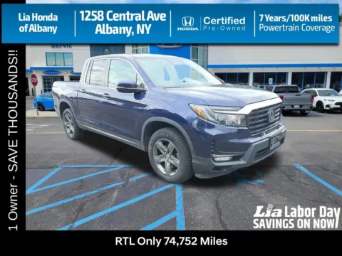 Black 2023 Honda Ridgeline RTL for sale in Albany, NY