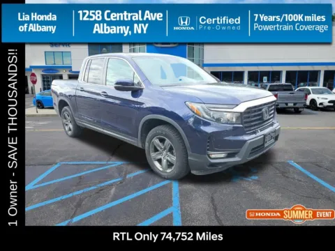 Black 2023 Honda Ridgeline RTL for sale in Albany, NY