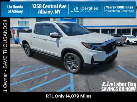 White 2023 Honda Ridgeline RTL for sale in Albany, NY