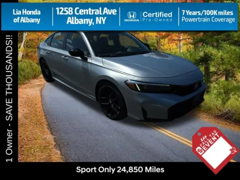 Silver 2025 Honda Civic Sport for sale in Albany, NY