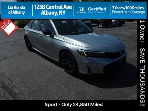 Silver 2025 Honda Civic Sport for sale in Albany, NY
