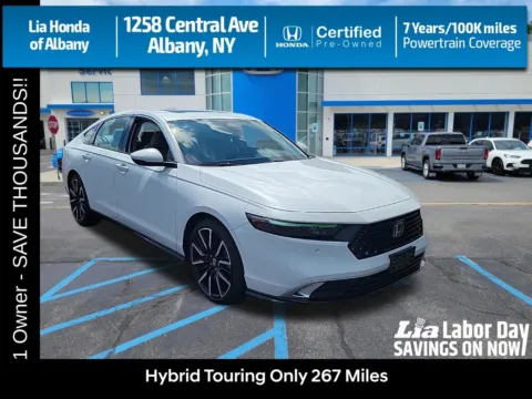 White 2026 Honda Accord Hybrid Touring for sale in Albany, NY