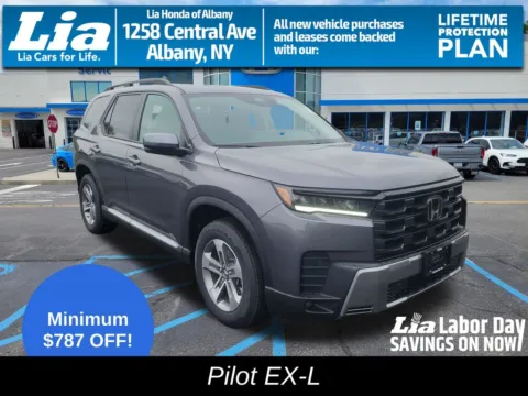 Gray 2026 Honda Pilot EX-L for sale in Albany, NY