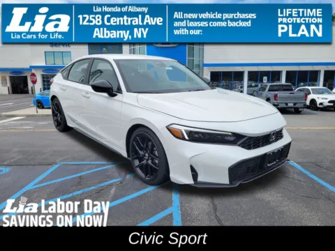 White 2026 Honda Civic Sport for sale in Albany, NY