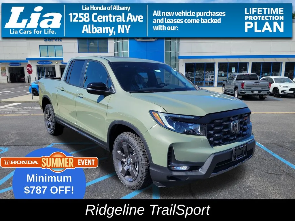 Green 2026 Honda Ridgeline TrailSport for sale in Albany, NY