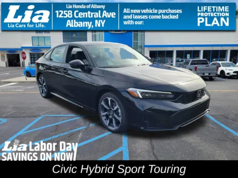 Black 2026 Honda Civic Hybrid Sport Touring for sale in Albany, NY