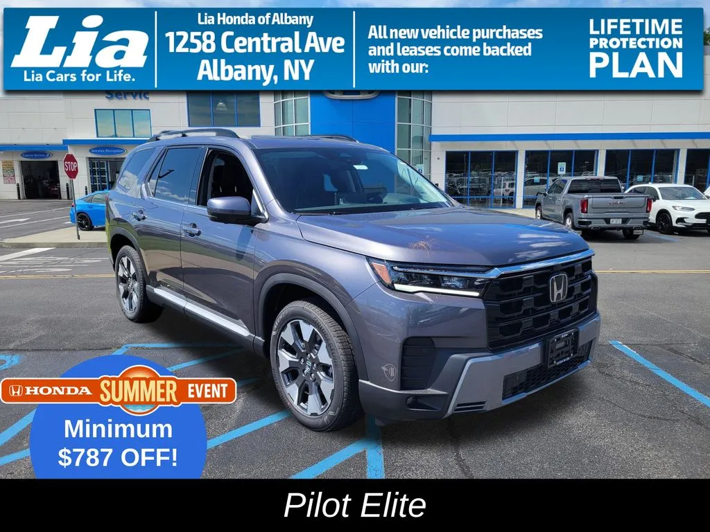 Gray 2026 Honda Pilot Elite for sale in Albany, NY