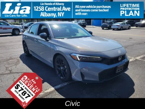 Gray 2026 Honda Civic Sport for sale in Albany, NY