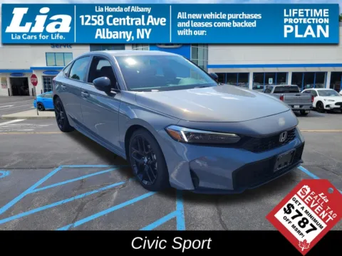 Gray 2026 Honda Civic Sport for sale in Albany, NY