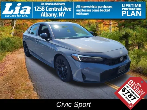 Gray 2026 Honda Civic Sport for sale in Albany, NY