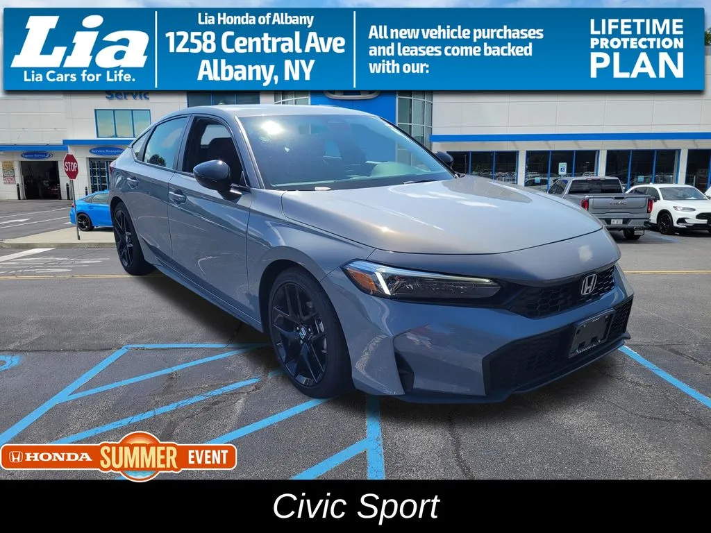 Gray 2026 Honda Civic Sport for sale in Albany, NY
