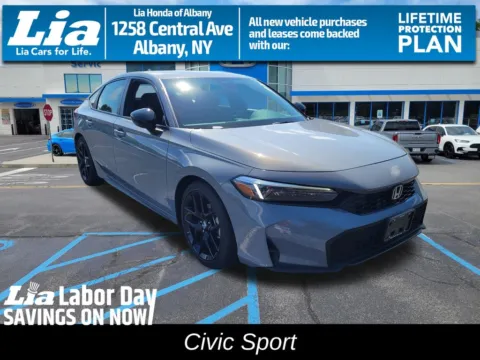 Gray 2026 Honda Civic Sport for sale in Albany, NY