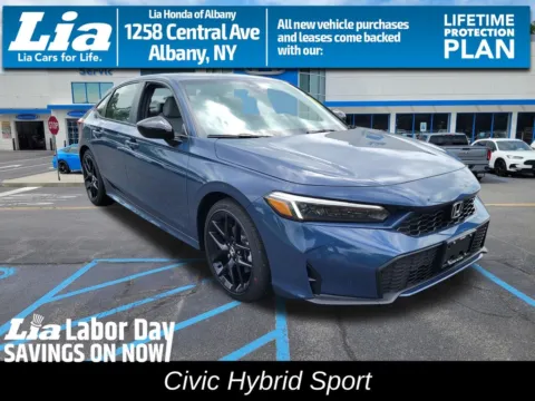 Blue 2026 Honda Civic Hybrid Sport for sale in Albany, NY