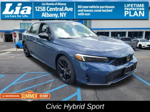 Blue 2026 Honda Civic Hybrid Sport for sale in Albany, NY