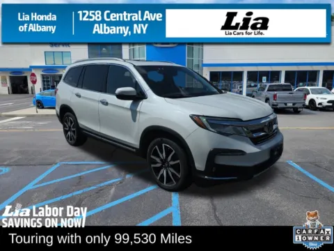 White 2022 Honda Pilot Touring for sale in Albany, NY