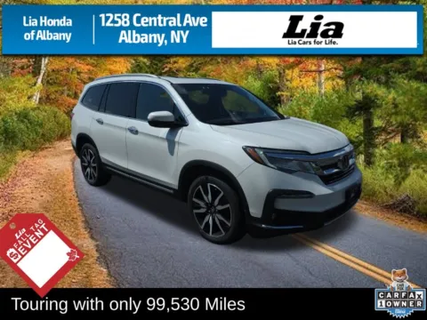 White 2022 Honda Pilot Touring for sale in Albany, NY