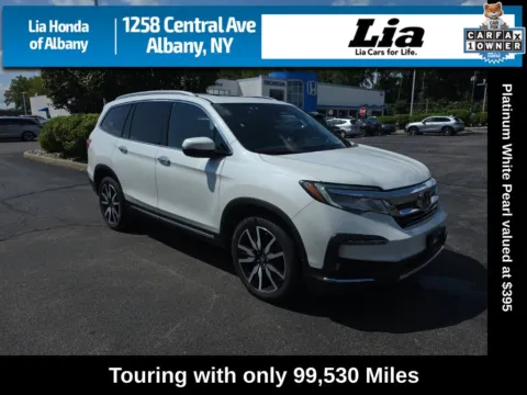 White 2022 Honda Pilot Touring for sale in Albany, NY