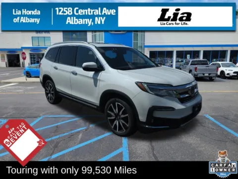 White 2022 Honda Pilot Touring for sale in Albany, NY