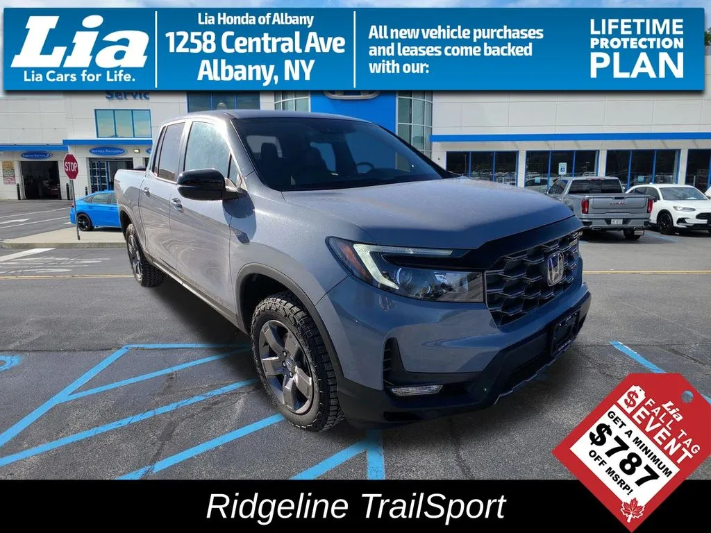 Gray 2026 Honda Ridgeline TrailSport for sale in Albany, NY