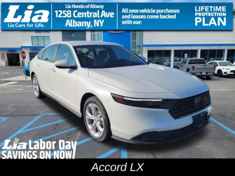 White 2026 Honda Accord LX for sale in Albany, NY