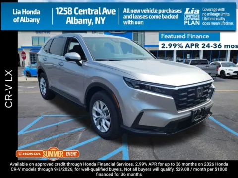 Silver 2026 Honda CR-V LX for sale in Albany, NY