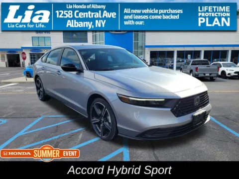 Silver 2026 Honda Accord Hybrid Sport for sale in Albany, NY