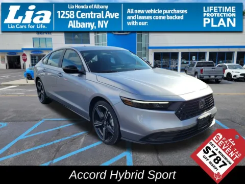 Silver 2026 Honda Accord Hybrid Sport for sale in Albany, NY