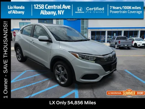 White 2022 Honda HR-V LX for sale in Albany, NY