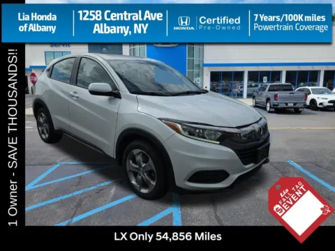 White 2022 Honda HR-V LX for sale in Albany, NY