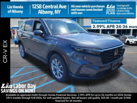 Gray 2026 Honda CR-V EX for sale in Albany, NY