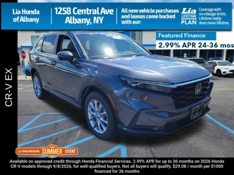 Gray 2026 Honda CR-V EX for sale in Albany, NY
