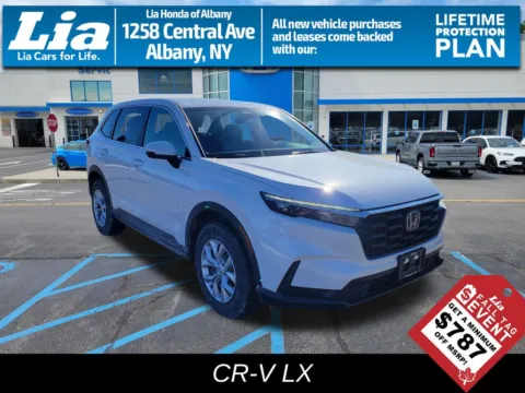 White 2026 Honda CR-V LX for sale in Albany, NY