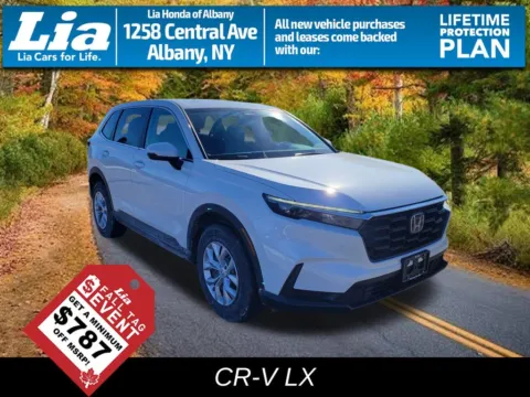 White 2026 Honda CR-V LX for sale in Albany, NY