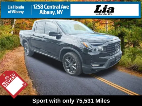 Black 2022 Honda Ridgeline Sport for sale in Albany, NY