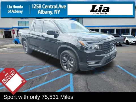 Black 2022 Honda Ridgeline Sport for sale in Albany, NY