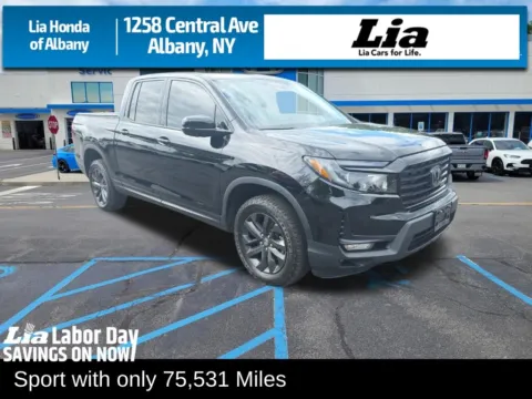 Black 2022 Honda Ridgeline Sport for sale in Albany, NY