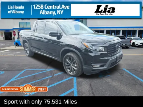 Black 2022 Honda Ridgeline Sport for sale in Albany, NY