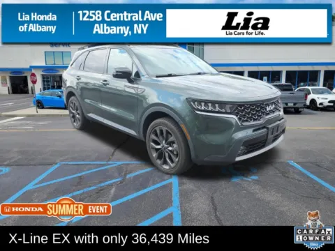 Green 2023 Kia Sorento X-Line EX for sale in Albany, NY