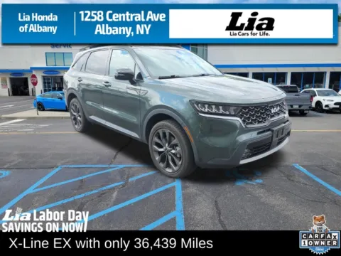 Green 2023 Kia Sorento X-Line EX for sale in Albany, NY